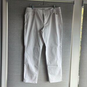 J. Jill White Denim Pants